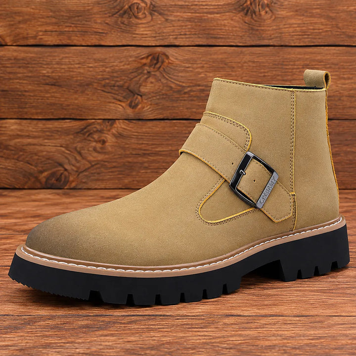 Buckle Ankle Boots - Elena Harper