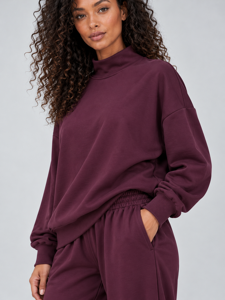 Women's Oversized Two-Piece Lounge Set