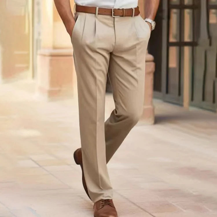 Men's suit trousers Comfortable fit & polished appearance, view 3 - Elena Harper