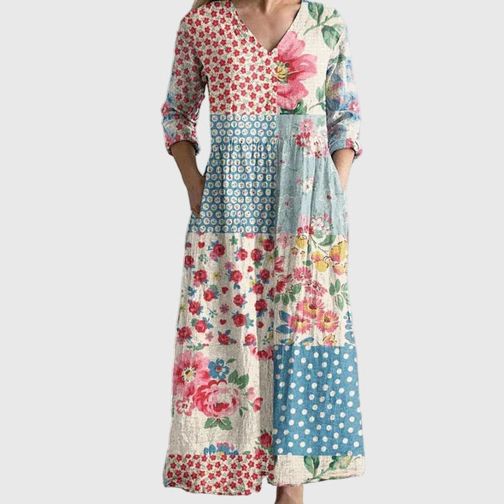 Willow Graceful Flowing Maxi Dress - Elena Harper