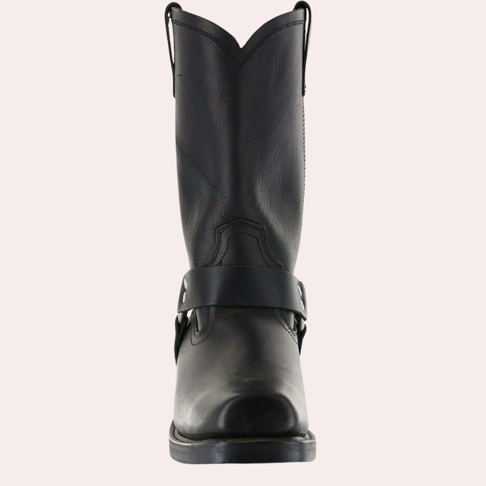 Men's Cowboy Boots - Leather - Comfortable and Breathable