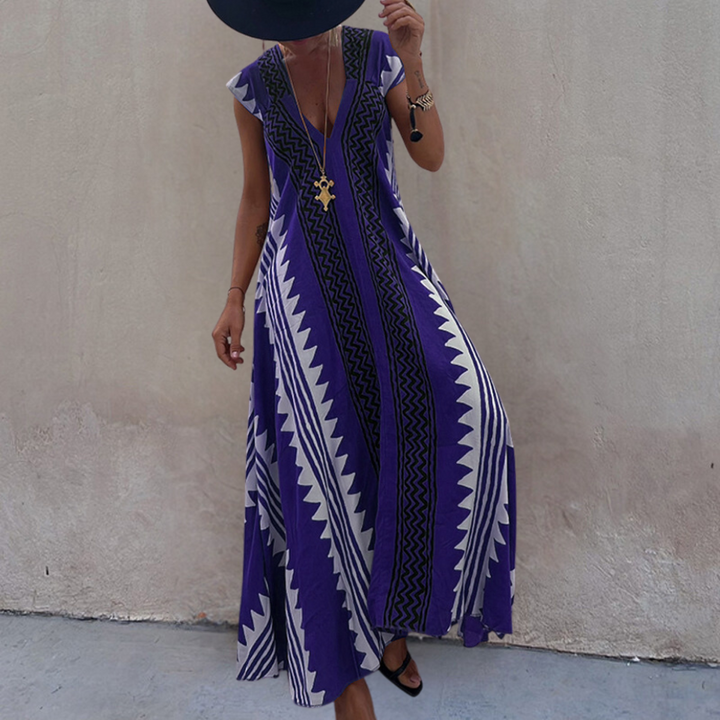 Adelina Bohemian Maxi Dress - Elena Harper