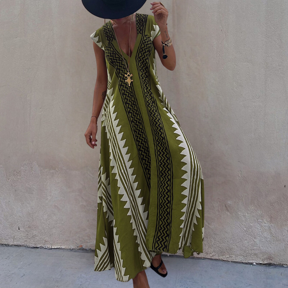 Adelina Bohemian Maxi Dress - Elena Harper