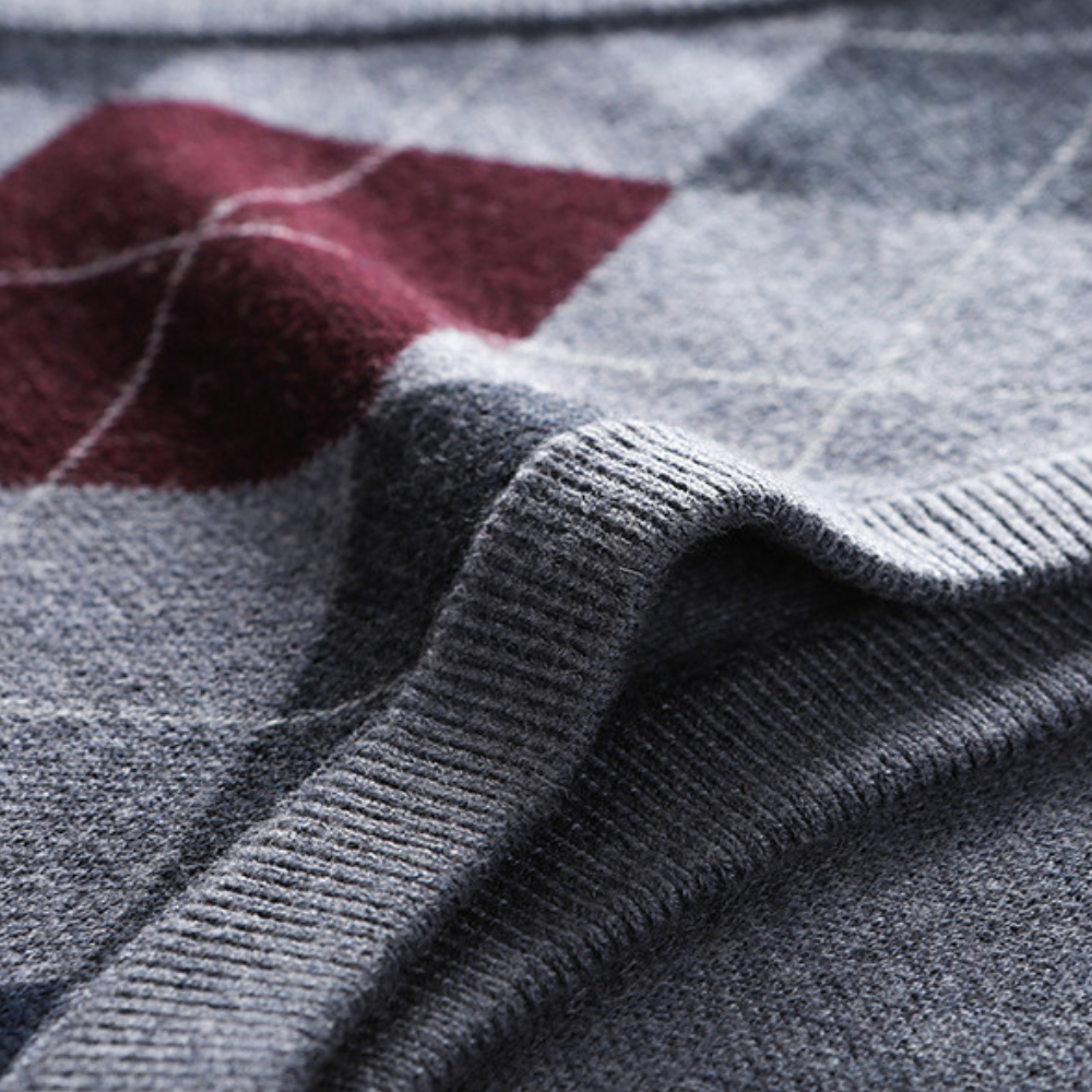 Sleeveless V-Neck Sweater, view 6 - Elena Harper