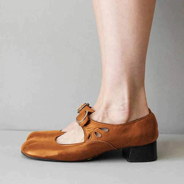Addison Stylish Orthopedic Leather Sandals - Elena Harper