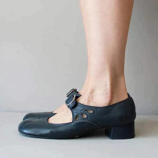Addison Stylish Orthopedic Leather Sandals - Elena Harper