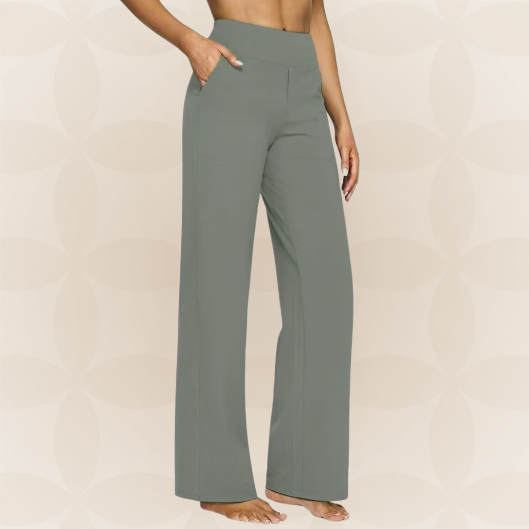 CHIC ELASTIC PANTS FOR WOMEN