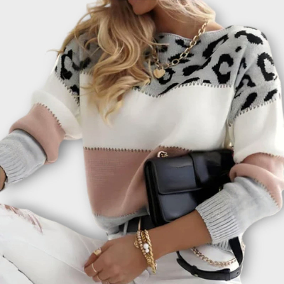 Chrystelle Elegant Sweater - Elena Harper