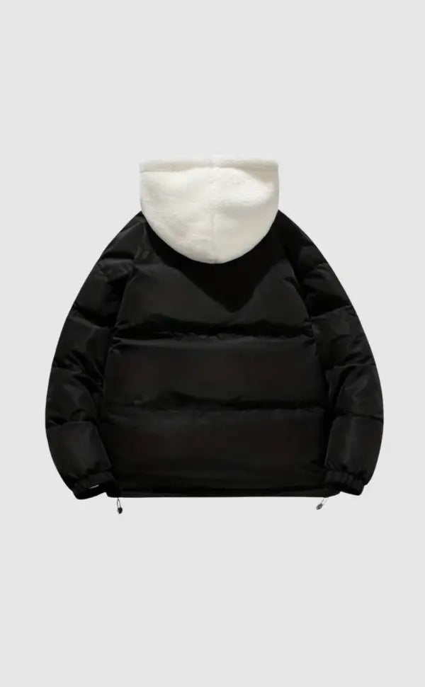 Women's Luxury Winter Puffer Jacket with Plush Hood