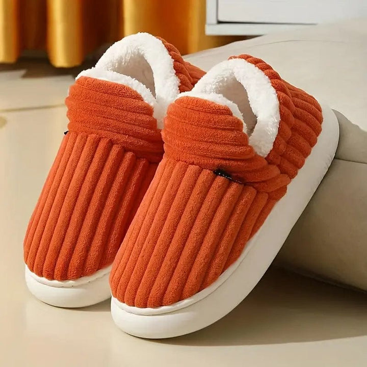 LYSSA Plush Comfort Slippers, view 4 - Elena Harper