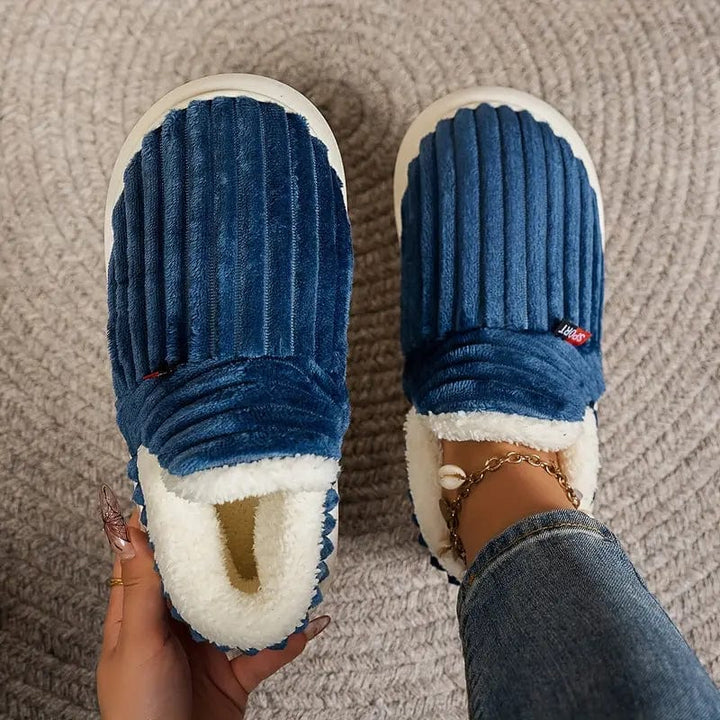 LYSSA Plush Comfort Slippers, view 7 - Elena Harper