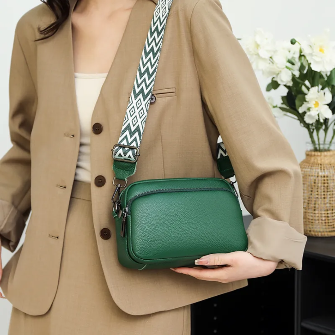 Carrie Messenger Bag Sleek & Stylish - Elena Harper