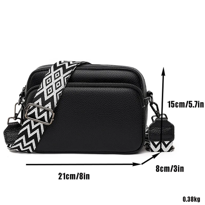 Carrie Messenger Bag Sleek & Stylish, view 6 - Elena Harper