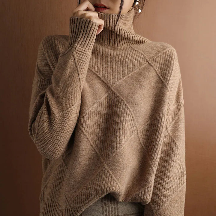 Lily - Chunky Turtleneck Sweater