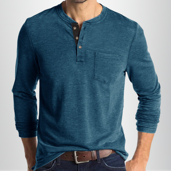 Louis - Men's Fluid Autumn T-Shirt