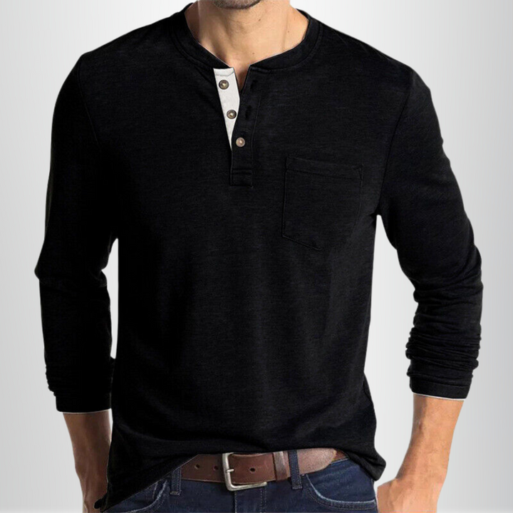 Louis - Men's Fluid Autumn T-Shirt