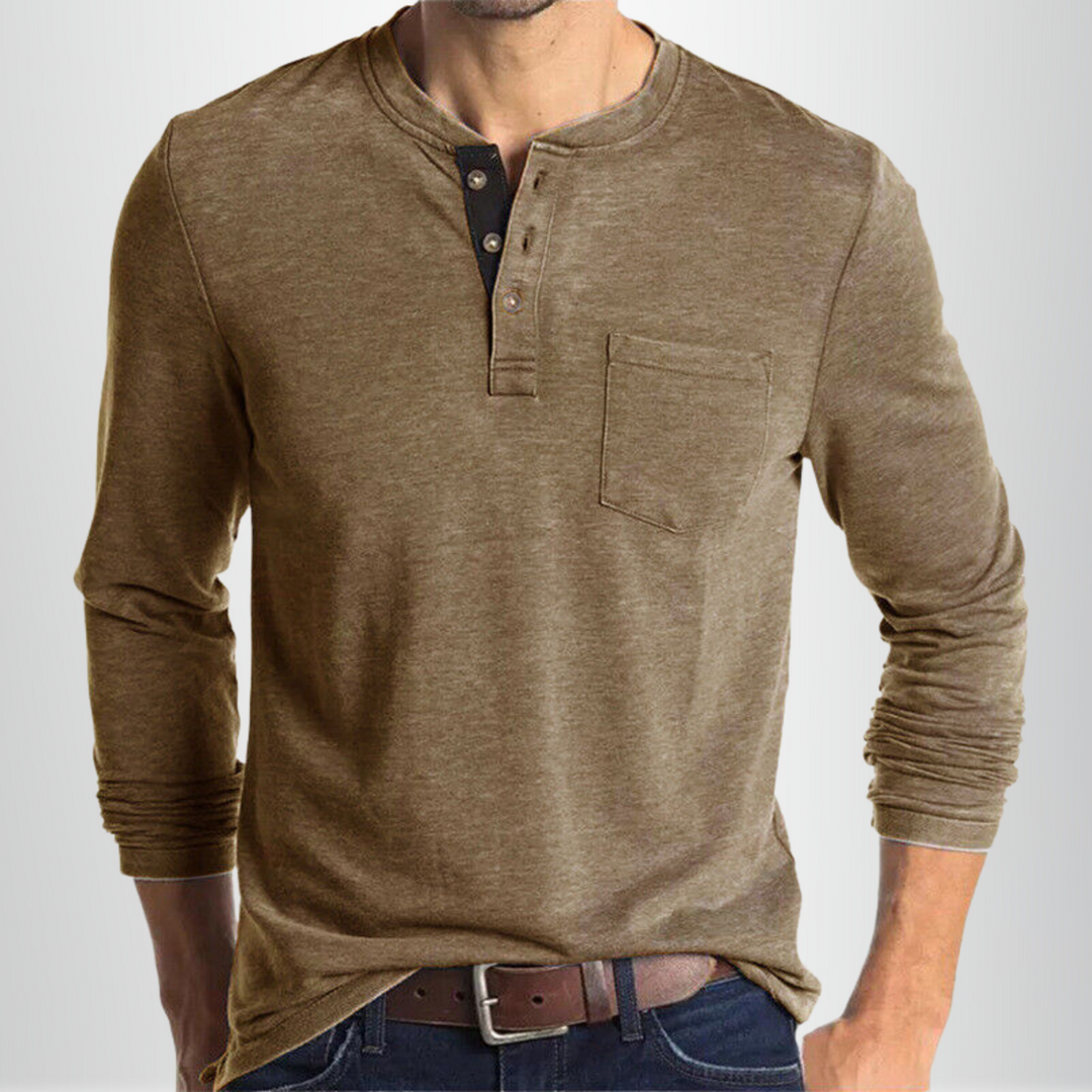 Louis - Men's Fluid Autumn T-Shirt