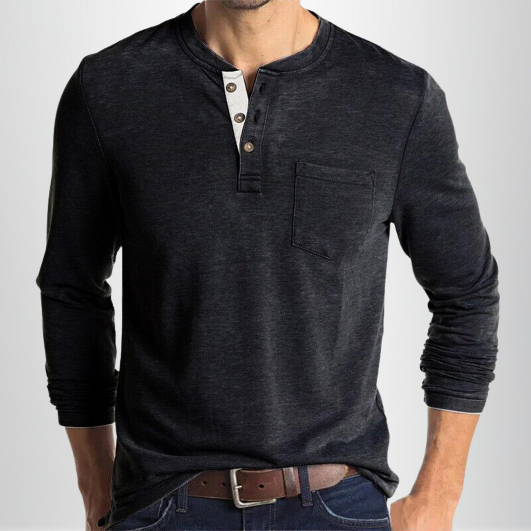 Louis - Men's Fluid Autumn T-Shirt