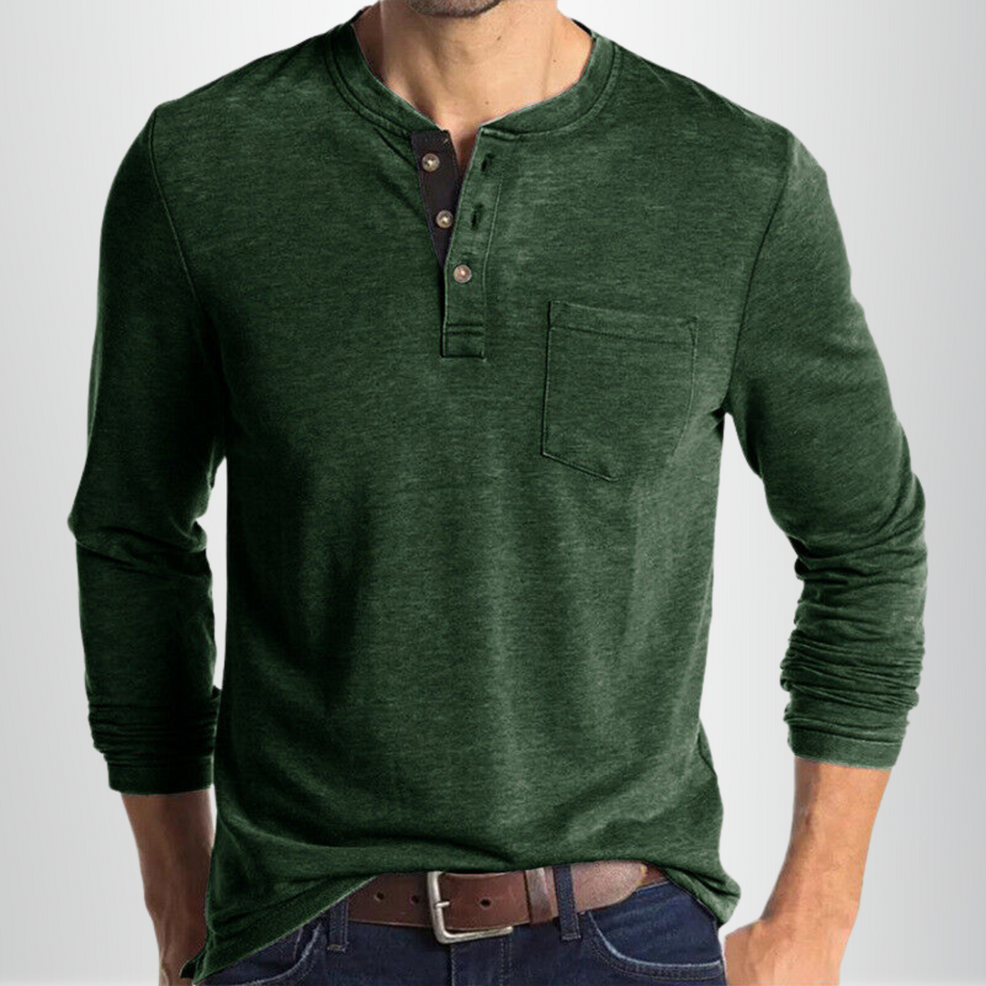 Louis - Men's Fluid Autumn T-Shirt