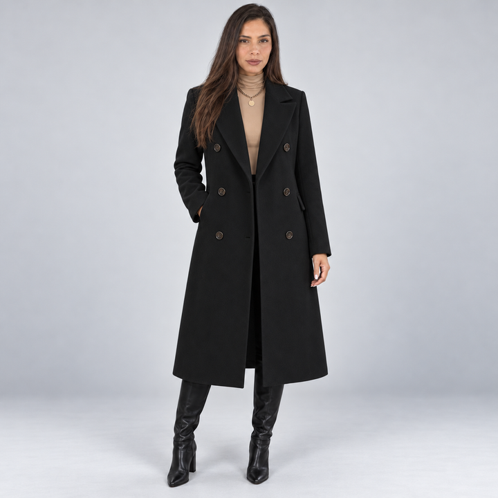 Women's Montarello Double-Breasted Trench Coat, Standard Fit