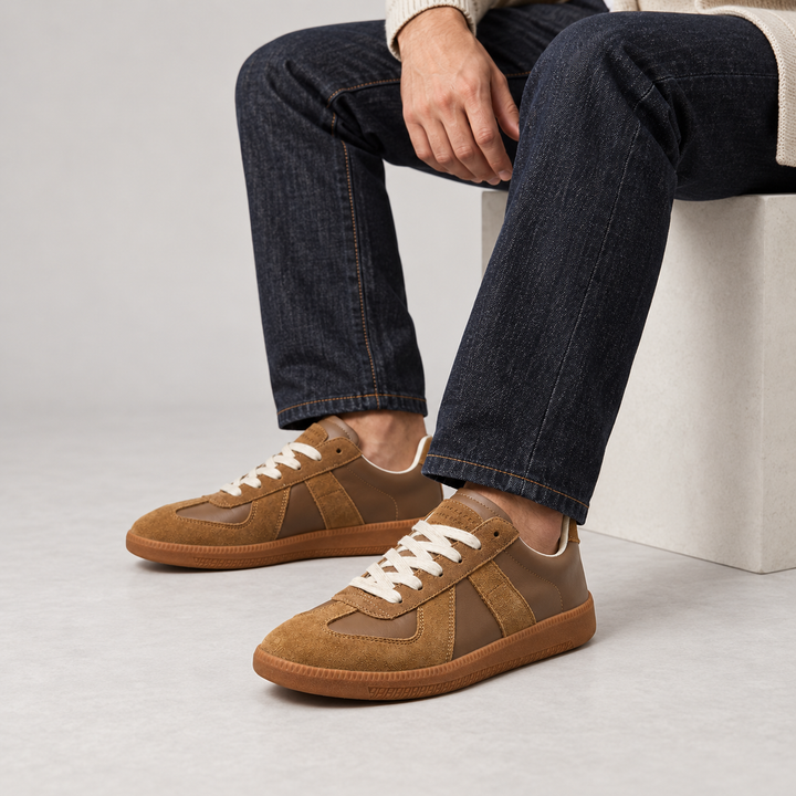 Lightweight Casual Lace-Up and Comfortable Sneakers for Men Montarello
