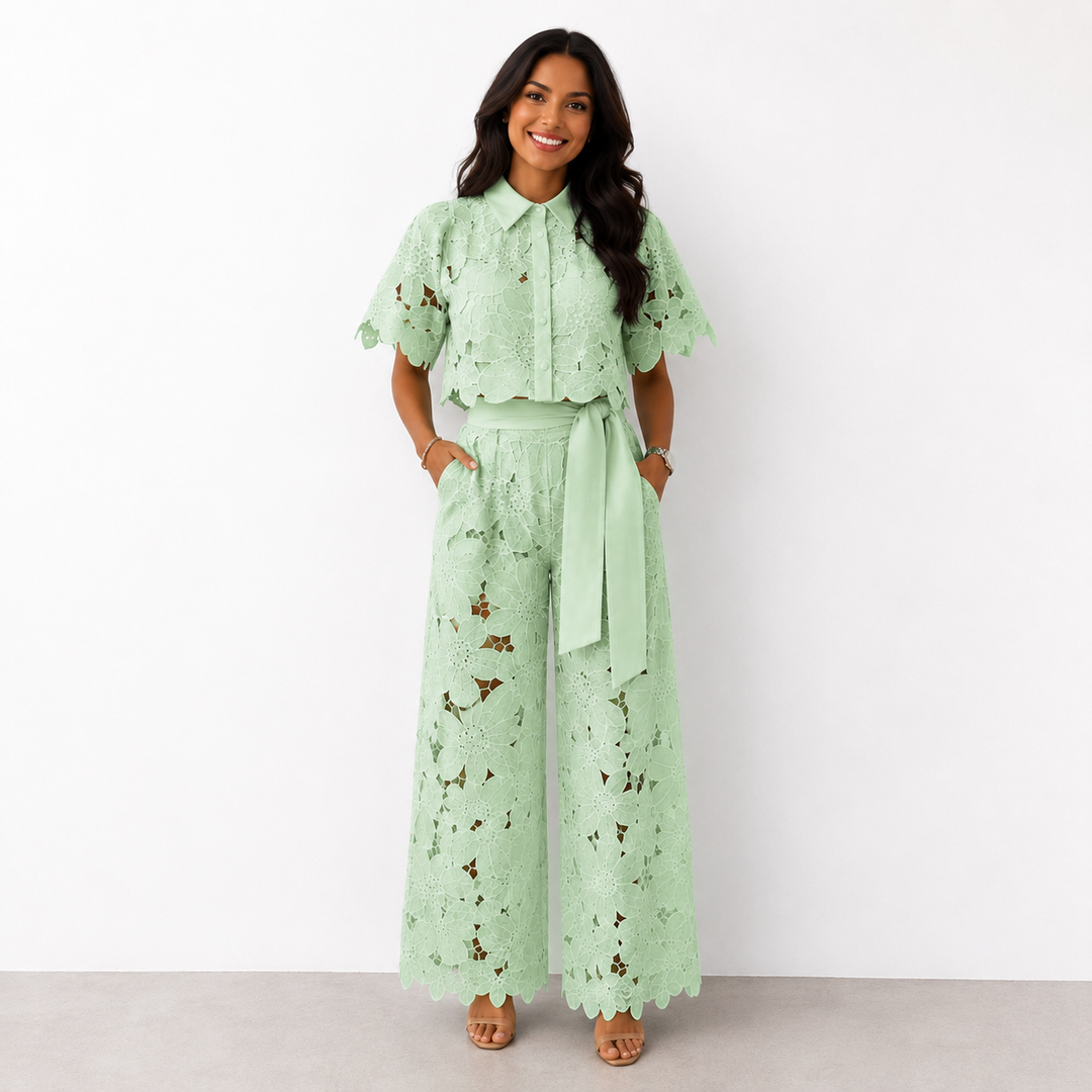 Arielle™ | Elegant Two-Piece Lace Set