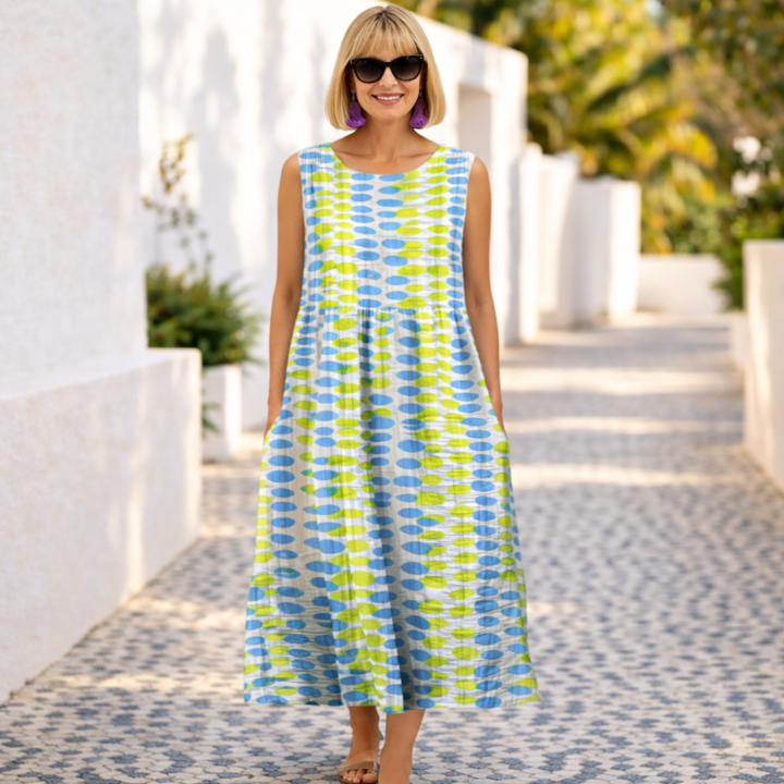 Kate Midi Dress Effortless Comfort - Elena Harper
