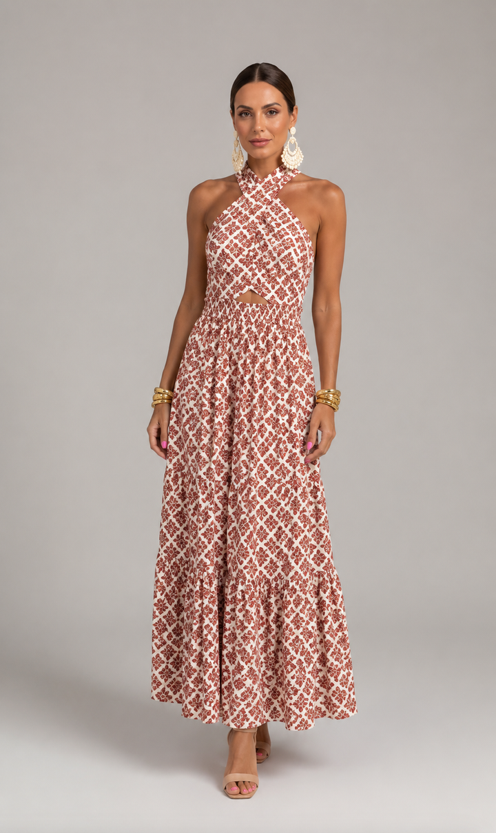 Women's Elegant Off-Shoulder Ruffle Two-Piece Set