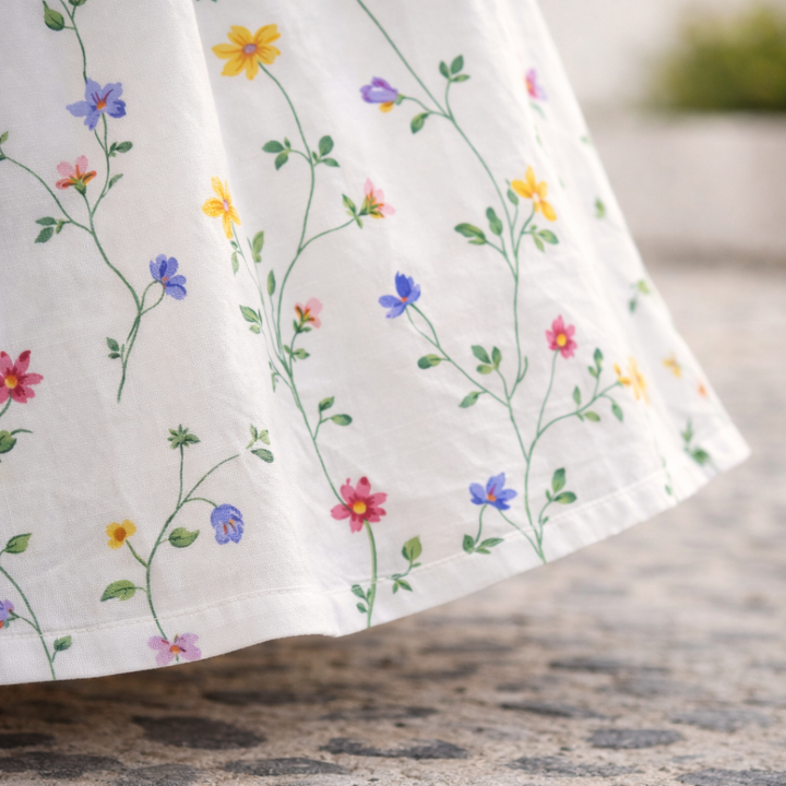Robin Floral Midi Dress - Elena Harper