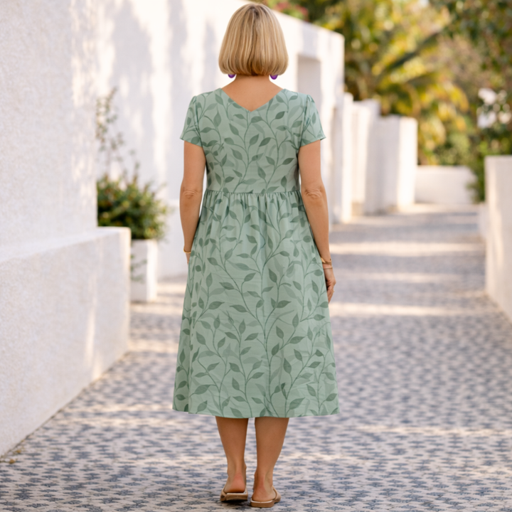 Calisse Elegant Summer Dress - Elena Harper