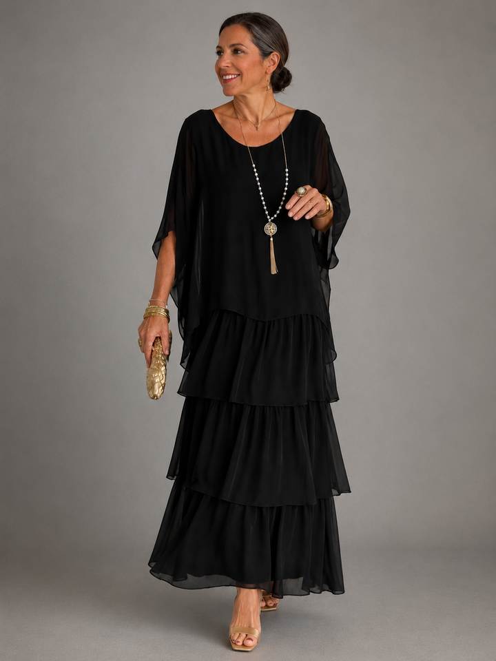 Elegant, flowing maxi dress