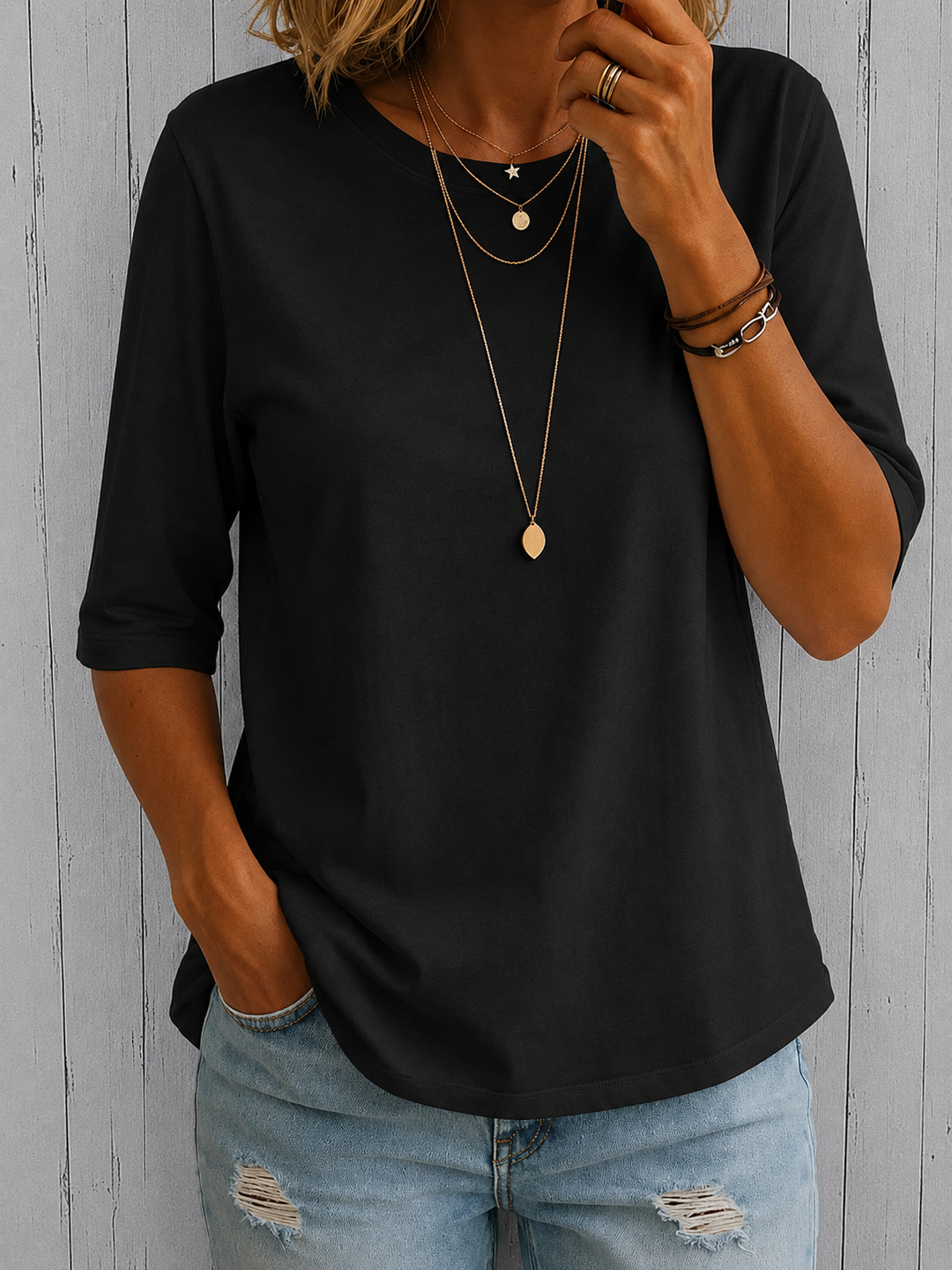 Calvera Essential Comfort Tee - Elena Harper