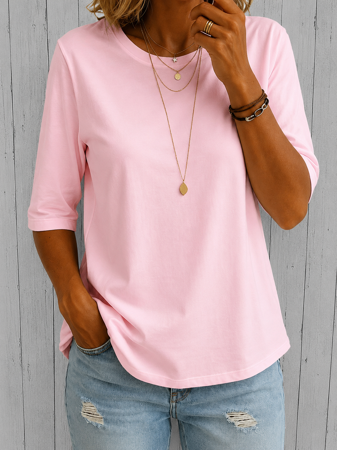 Calvera Essential Comfort Tee - Elena Harper