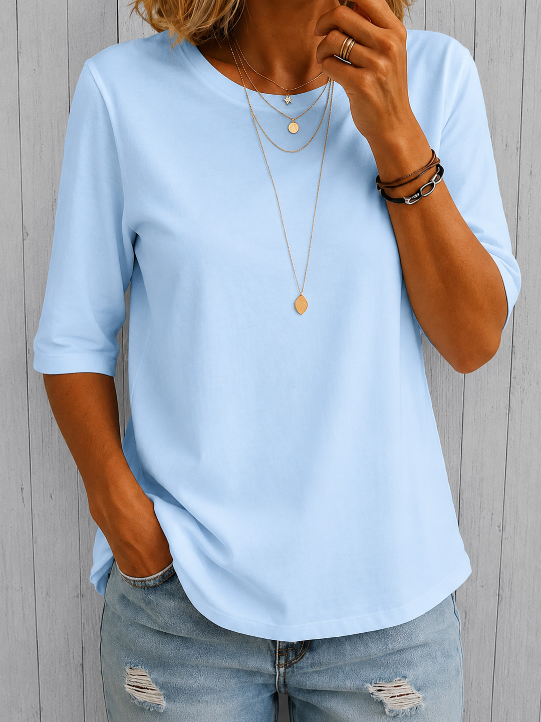 Calvera Essential Comfort Tee - Elena Harper