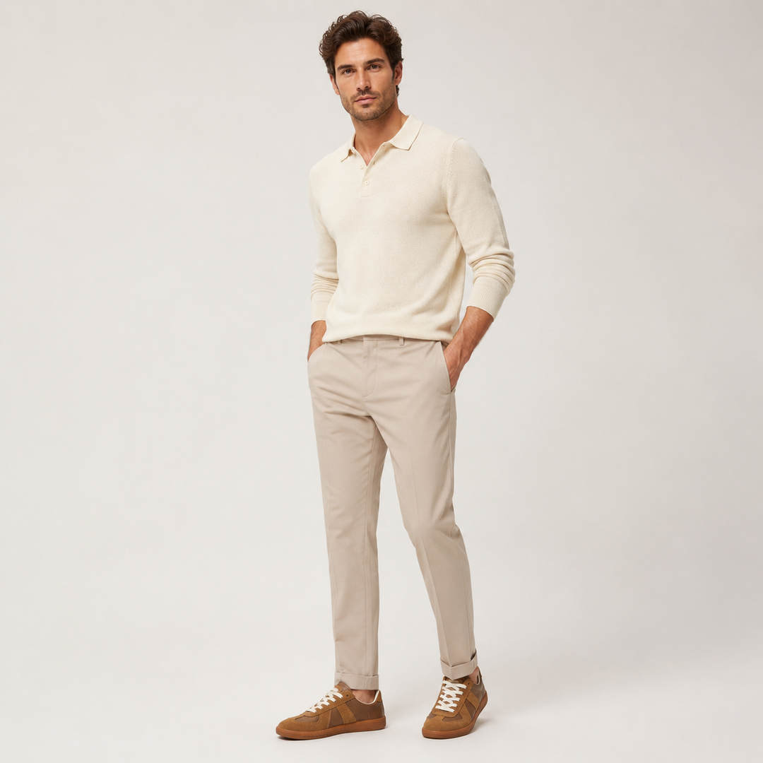Lightweight Casual Lace-Up and Comfortable Sneakers for Men Montarello