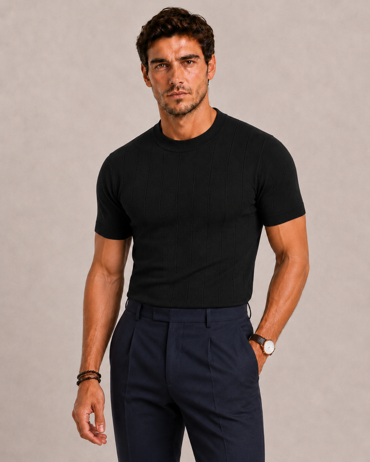 Knitted Polo for Men