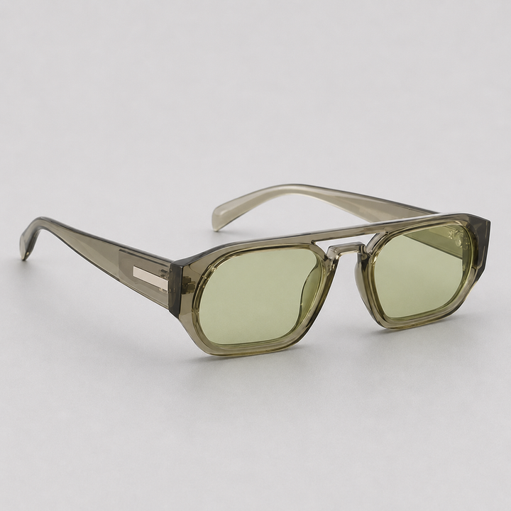 Unisex Rectangular Sunglasses