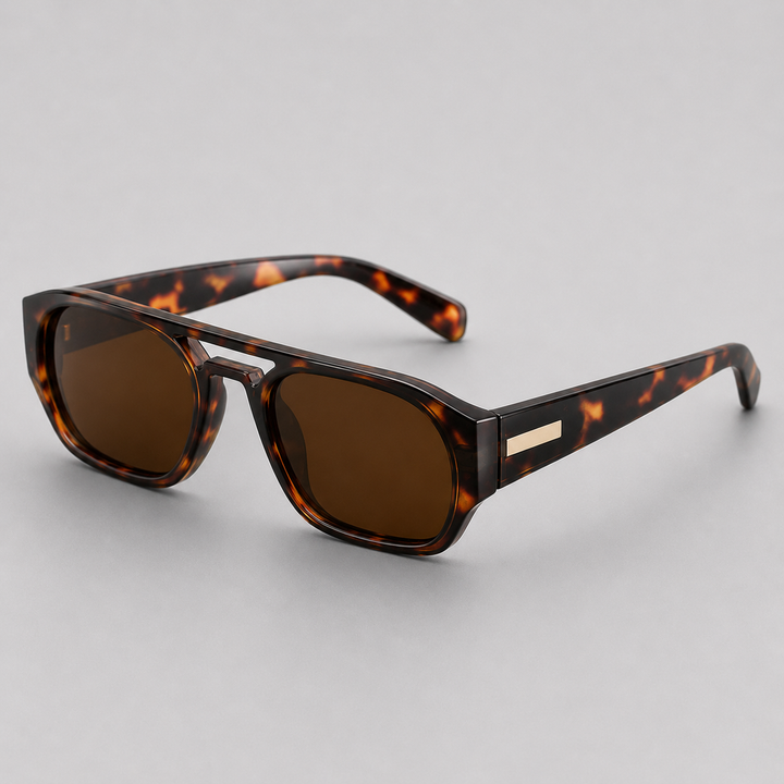 Unisex Rectangular Sunglasses
