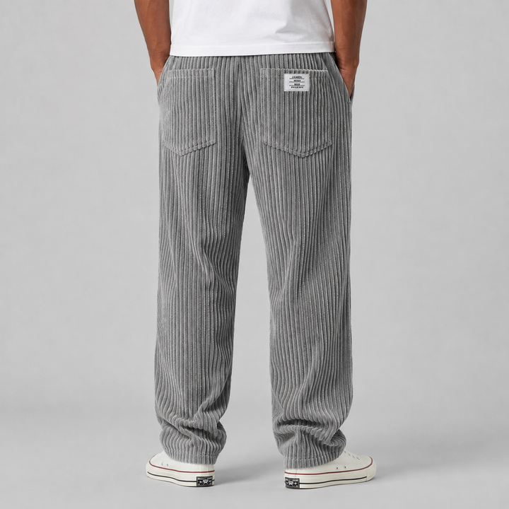 Men's Montarello Corduroy Pants with Drawstring Waist
