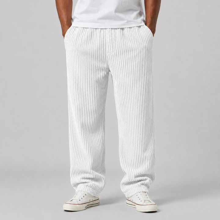 Men's Montarello Corduroy Pants with Drawstring Waist