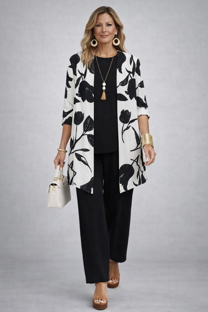 Adeline | 3-Piece Black Set