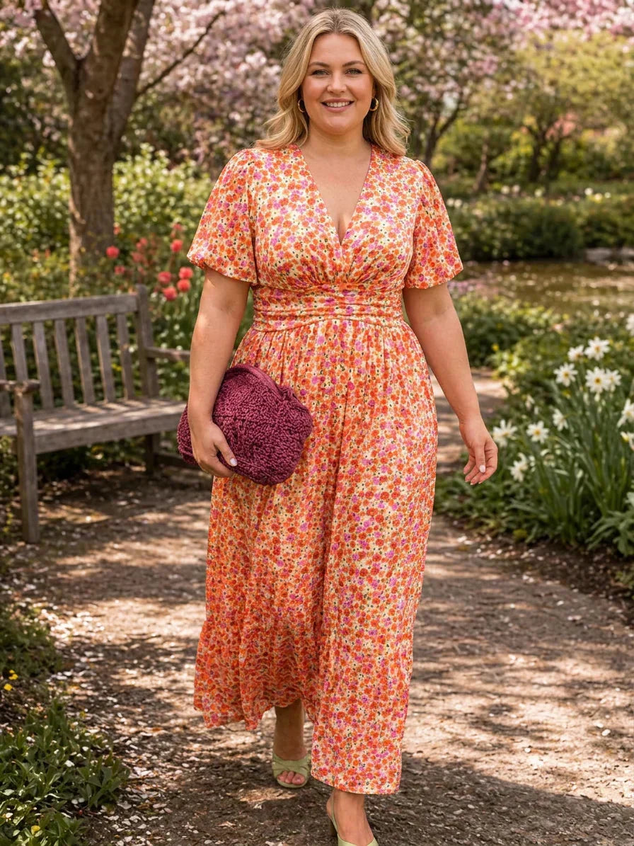 Galina Floral Dresses - Elena Harper