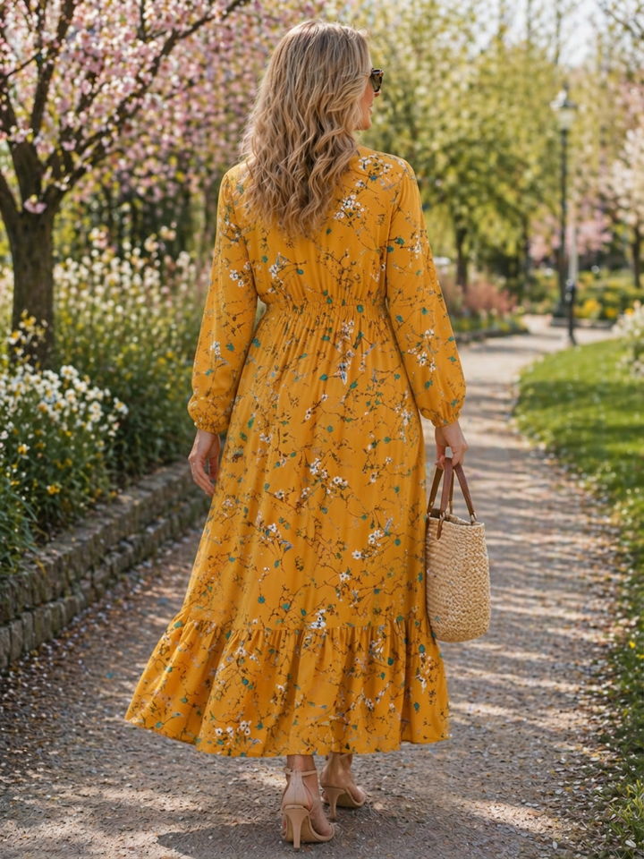 Verena Floral Dresses, view 2 - Elena Harper
