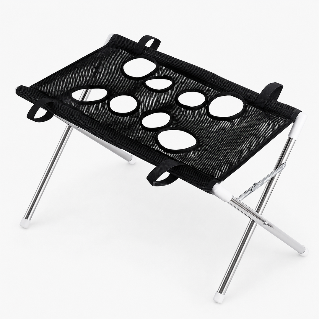 Elevated Anti-Slip Bath Platform for Dogs - Stainless Steel