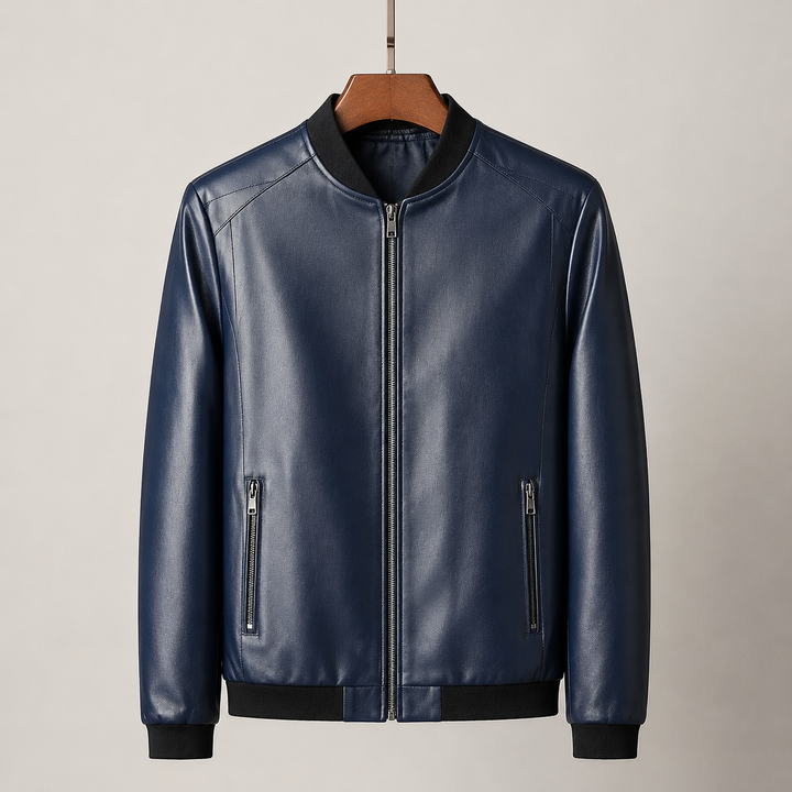 Sunday Leather Bomber, view 2 - Elena Harper