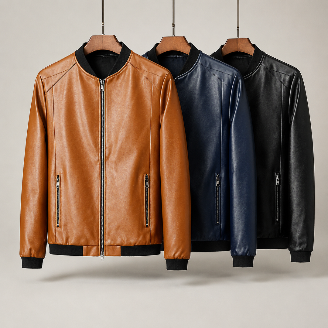 Sunday Leather Bomber, view 4 - Elena Harper