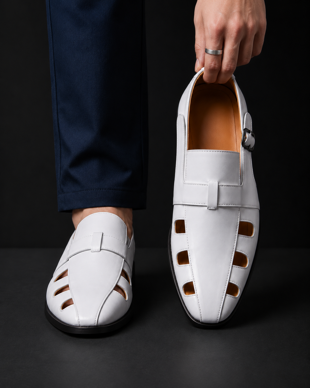 ELENA HARPER™  |  MEN'S BUCKLE LOAFERS