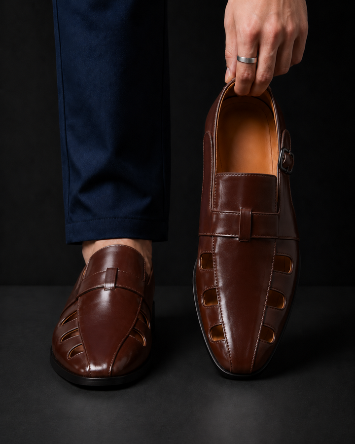 ELENA HARPER™  |  MEN'S BUCKLE LOAFERS