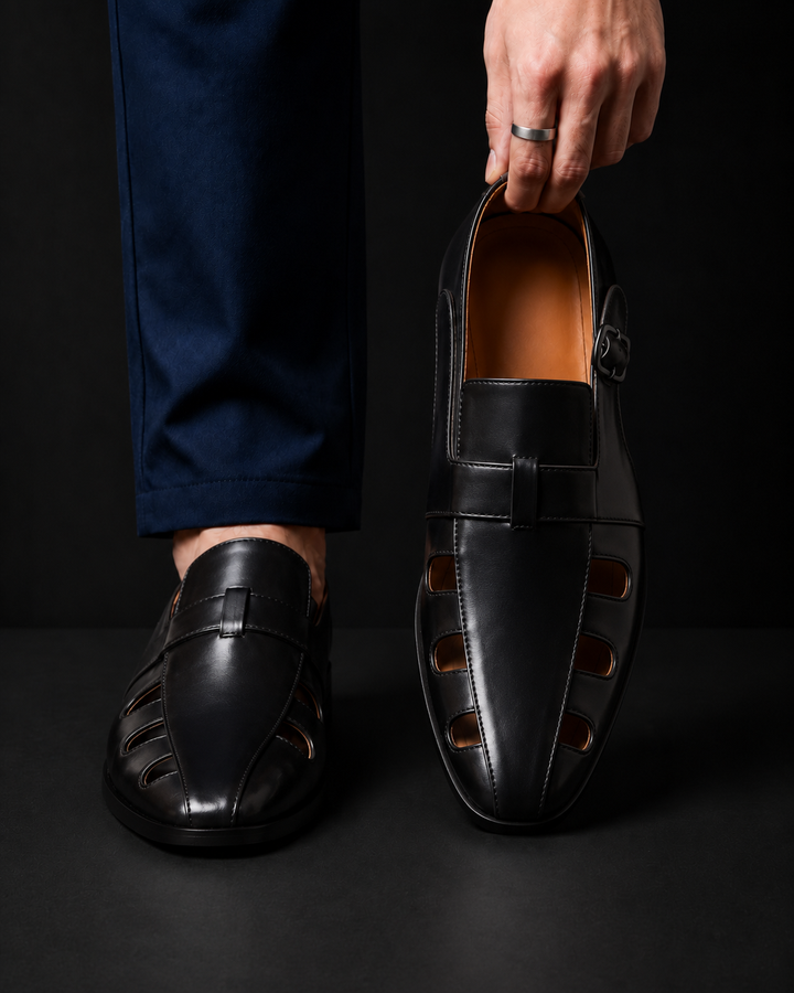 ELENA HARPER™  |  MEN'S BUCKLE LOAFERS
