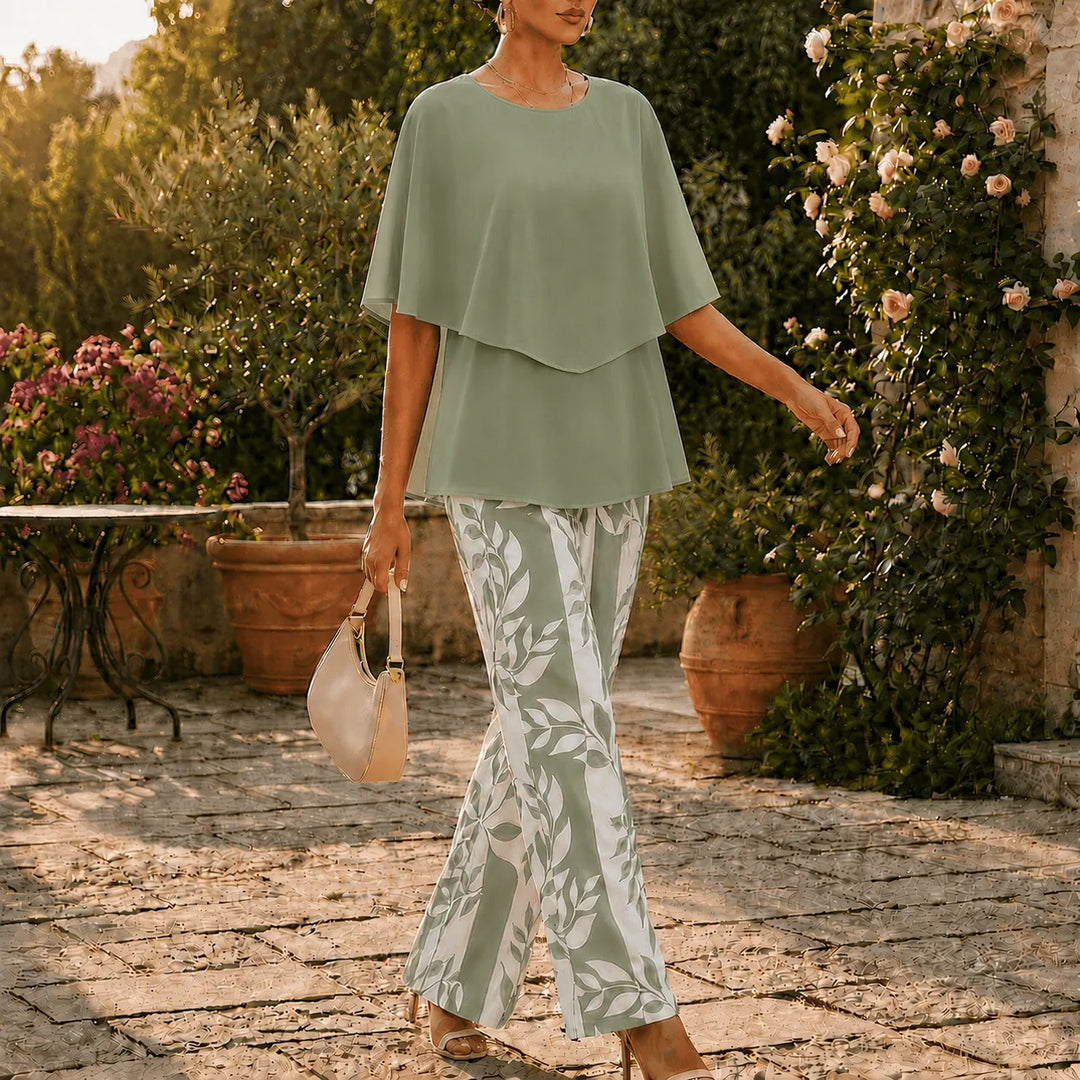 Elara Flowy Two Piece Set for Women - Elena Harper